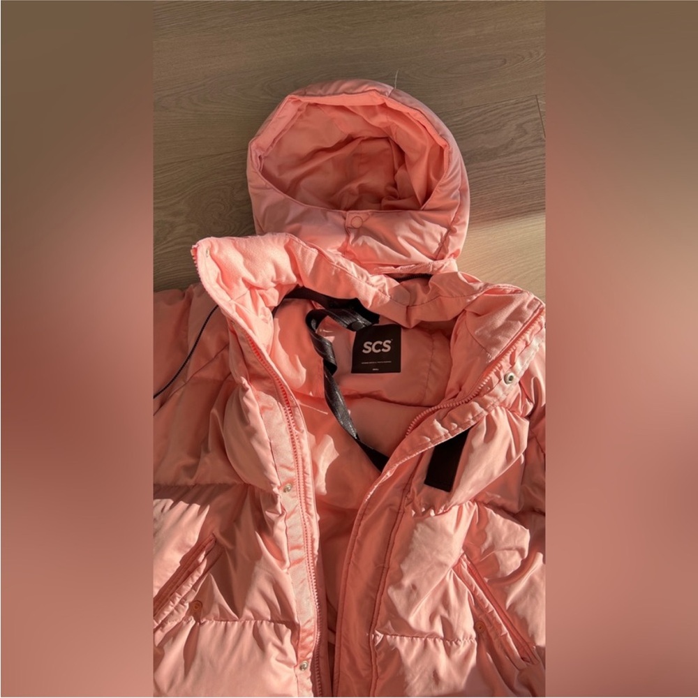 Pink Winter Puffer Jacket - Picture 3 of 4